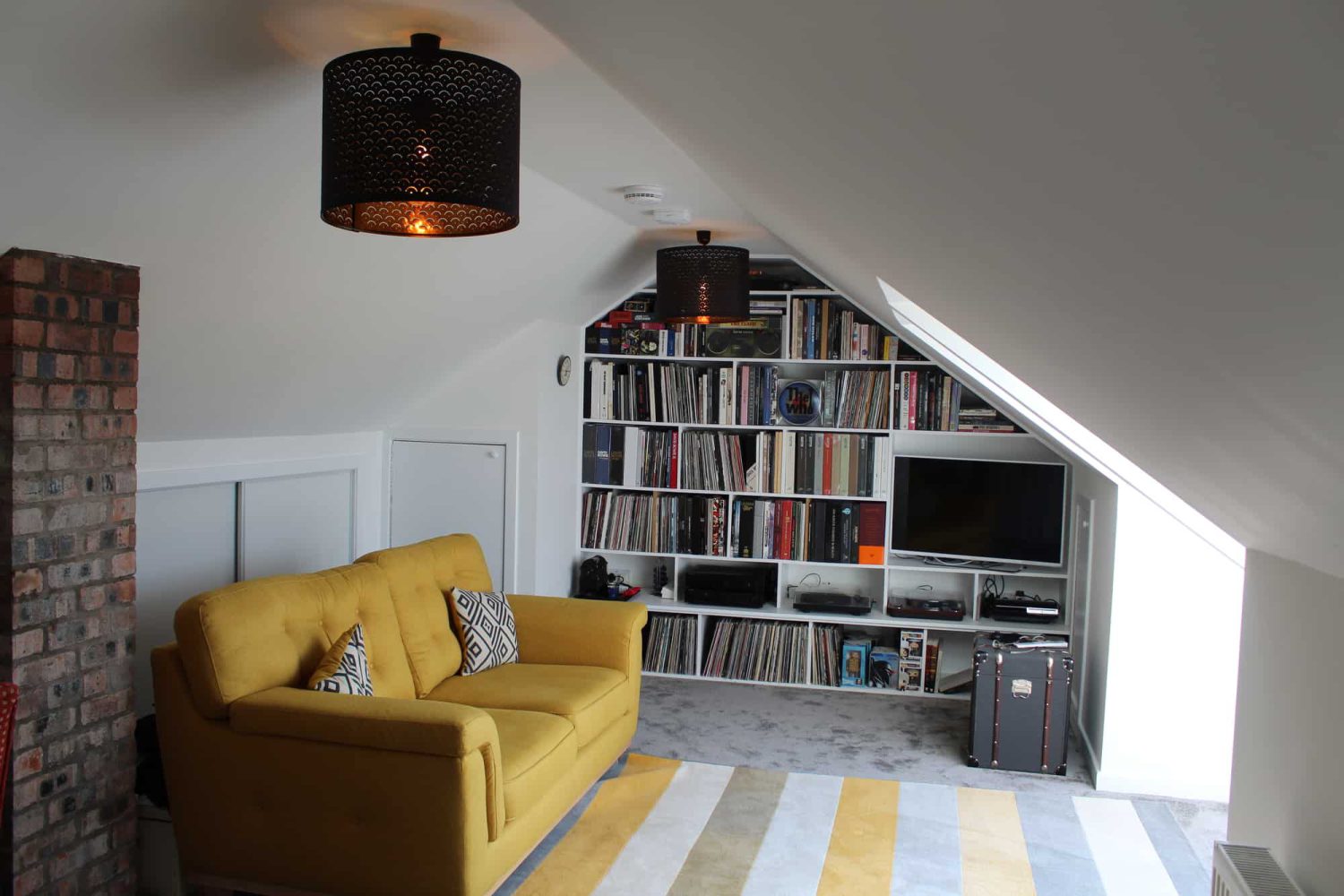 Loft living space