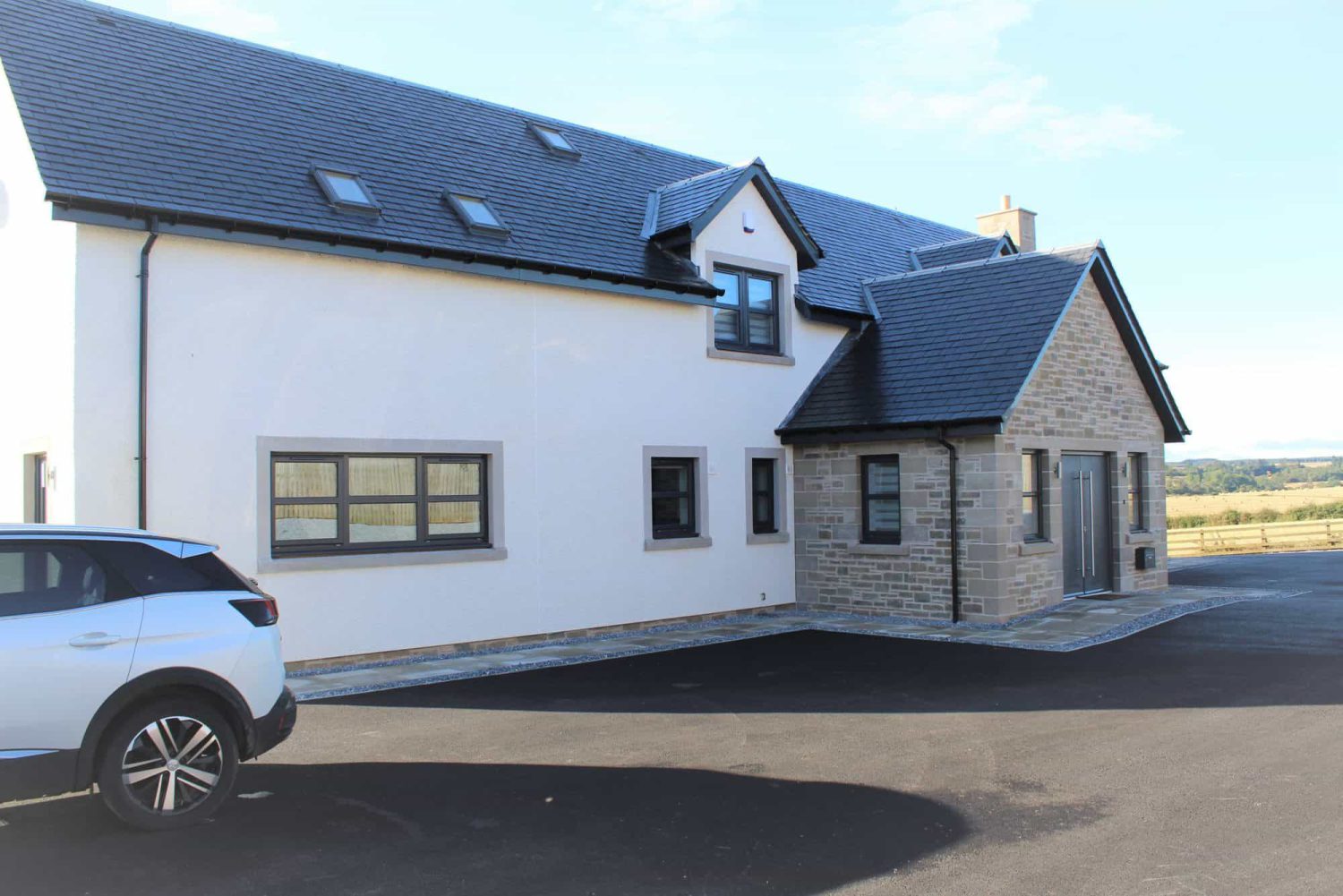 Detached home and garage