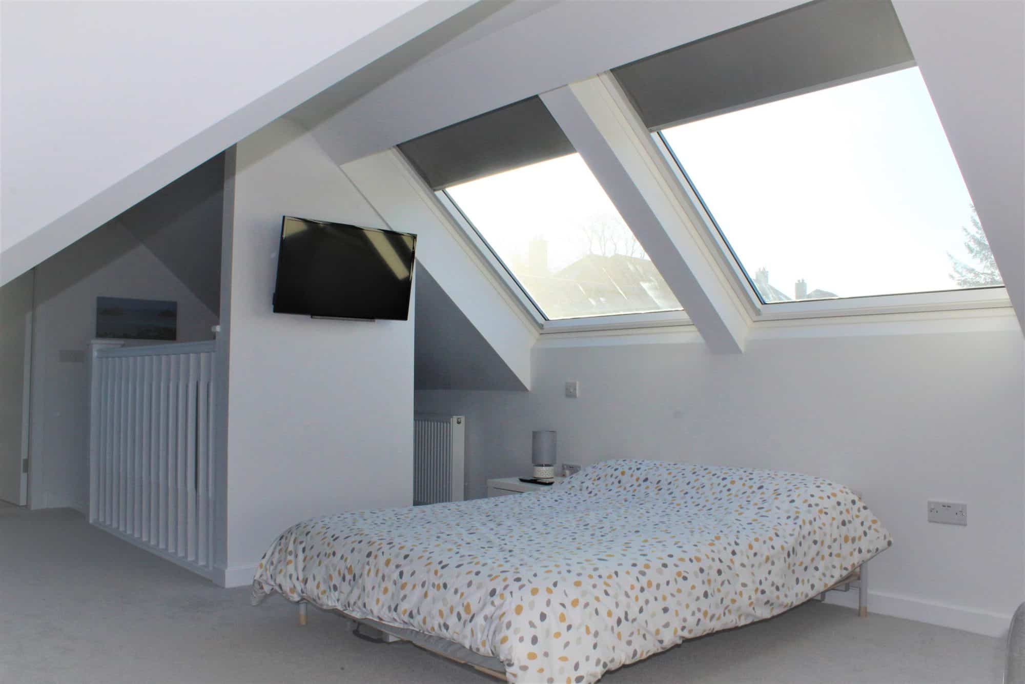 Bedroom looking towards the landing