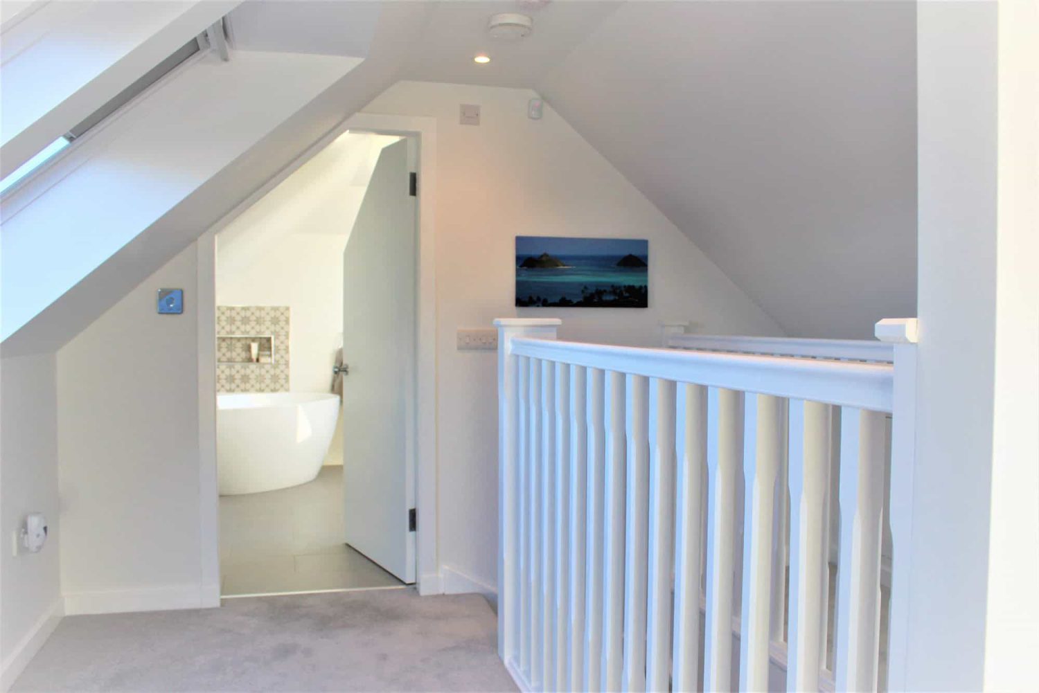 Bedroom and stair balustrade