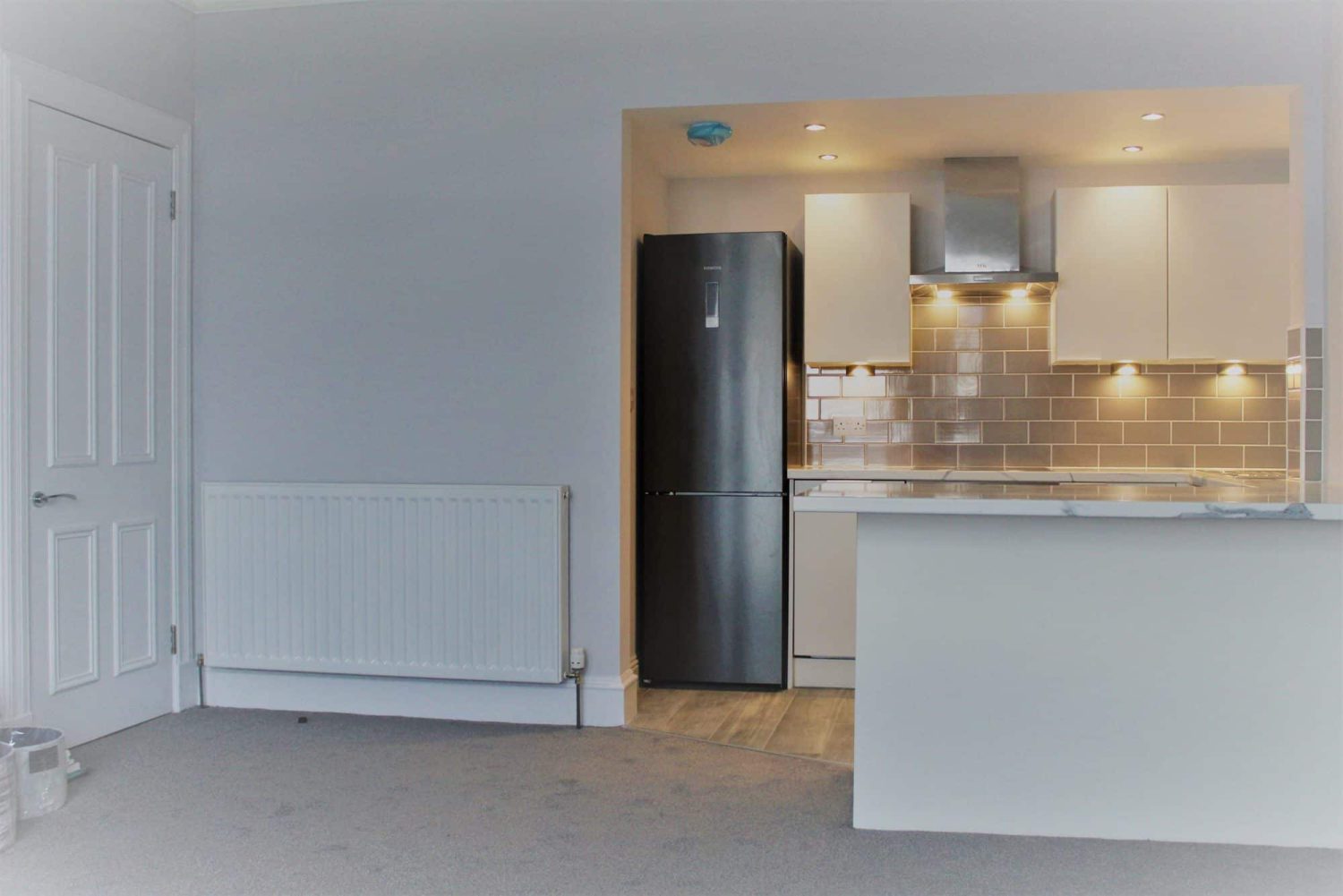 New open-plan kitchen