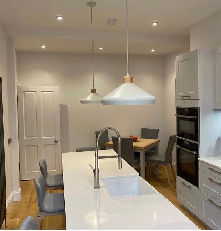 Kitchen and dining space