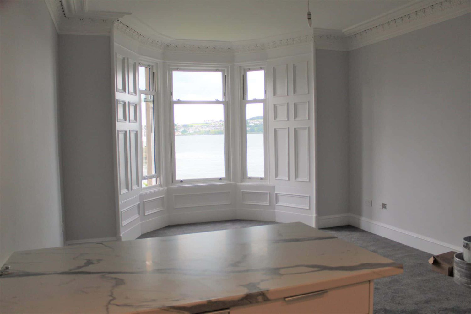 Lounge during alterations
