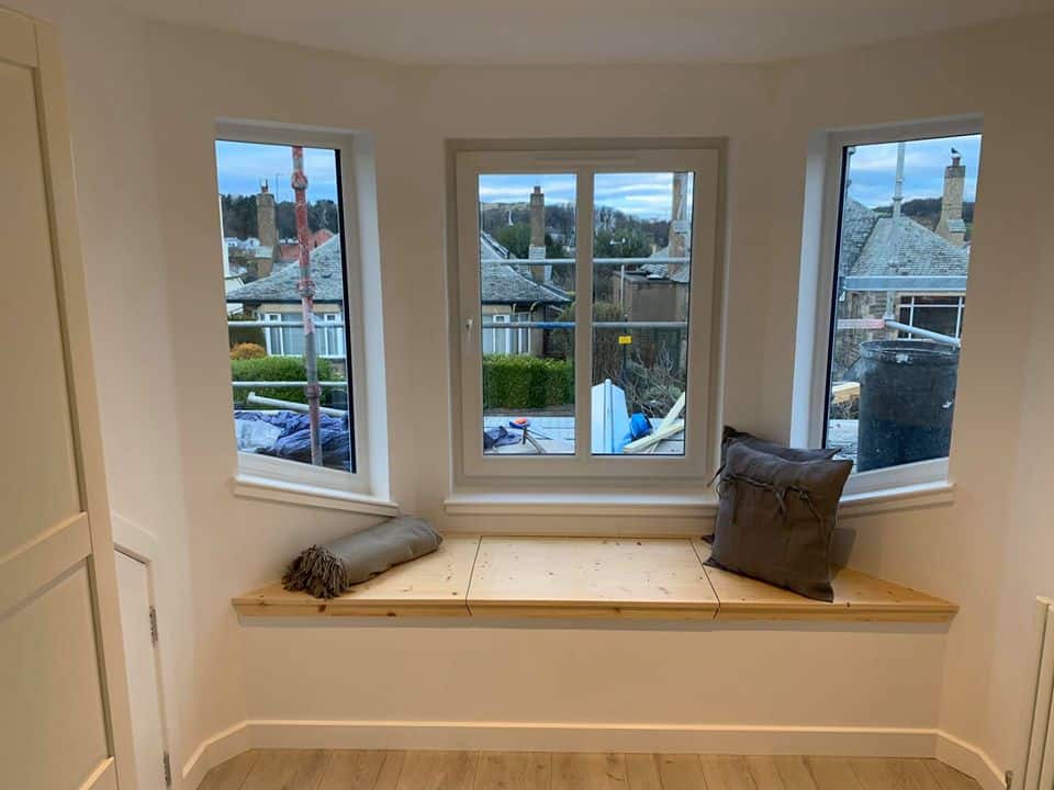 Bedroom overlooking the garden