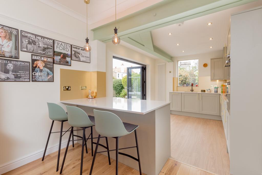 Kitchen and dining space