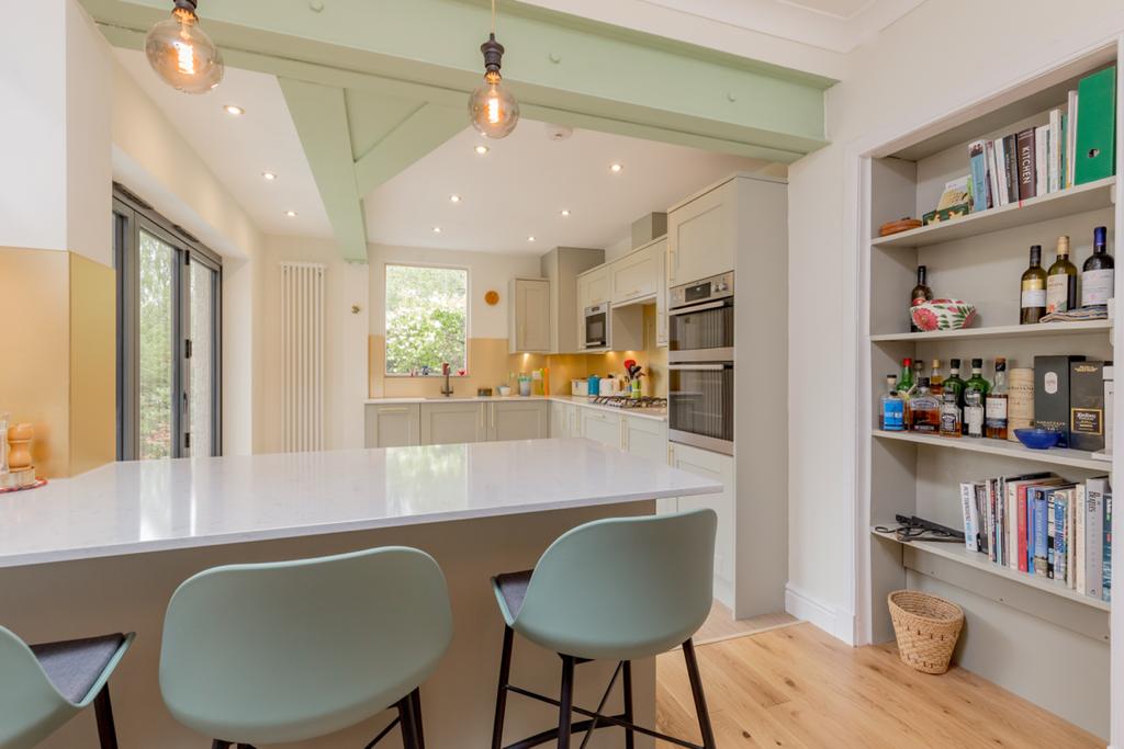 Kitchen and dining area