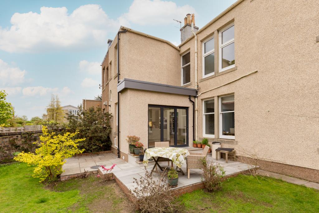 Extension viewed from the garden